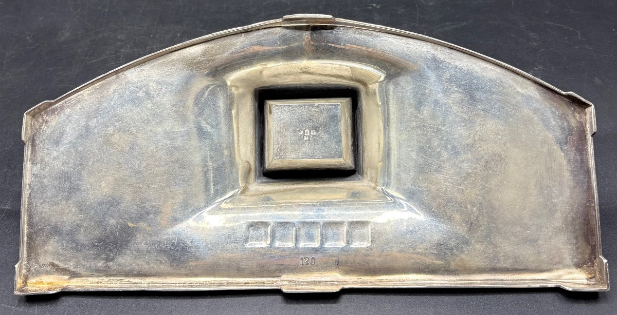 1910s Silver-plated Sessionist Inkwell By Wmf-photo-3