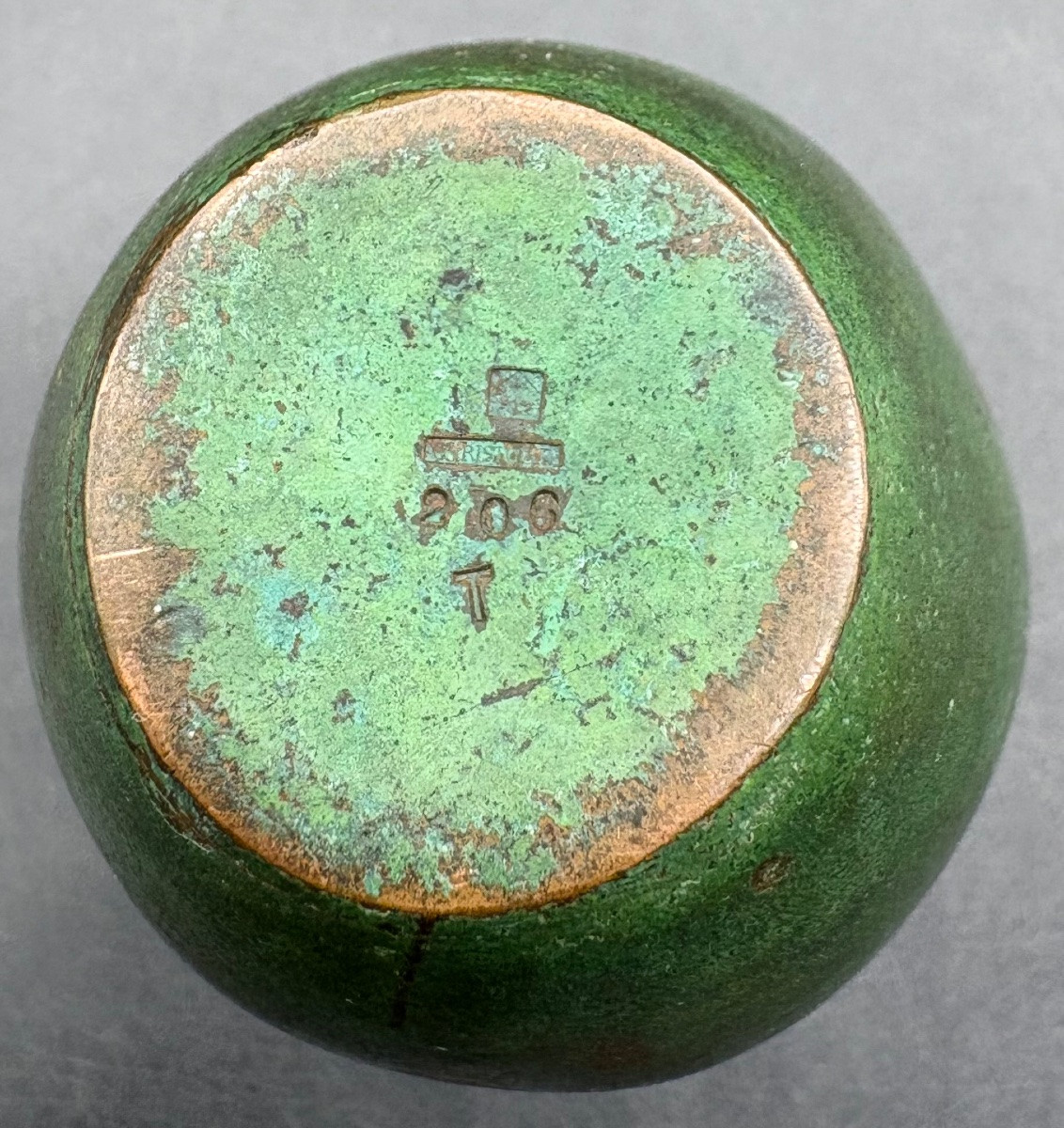 Small Patinated Bronze Vase By Christofle From The 1900s-photo-2