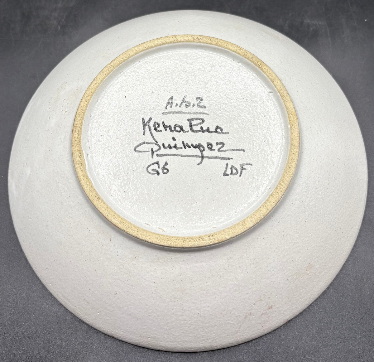 Small Hollow Glazed Ceramic Bowl By Keraluc From The 1970s-photo-2