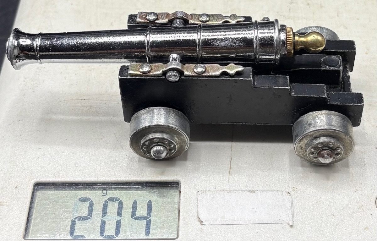 1960s Italian Miniature Cannon-photo-8