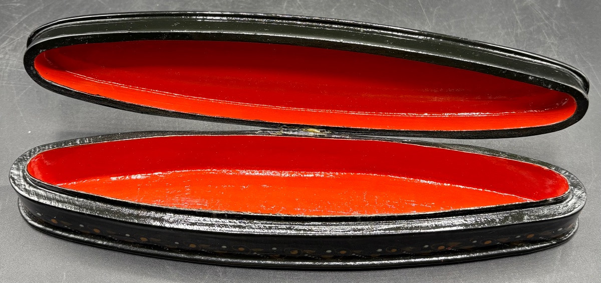 Carved, Lacquered And Enamelled Wooden Box, Russia Circa 1930/40 By Ghexiruôn-photo-4