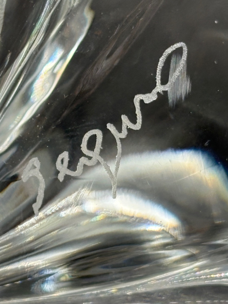 SUJET IMPORTANT EN VERRE SOUFFLÉ TRAVAILLÉ À CHAUD PAR SEGUSO  - MURANO DES ANNÉES 1980-photo-1