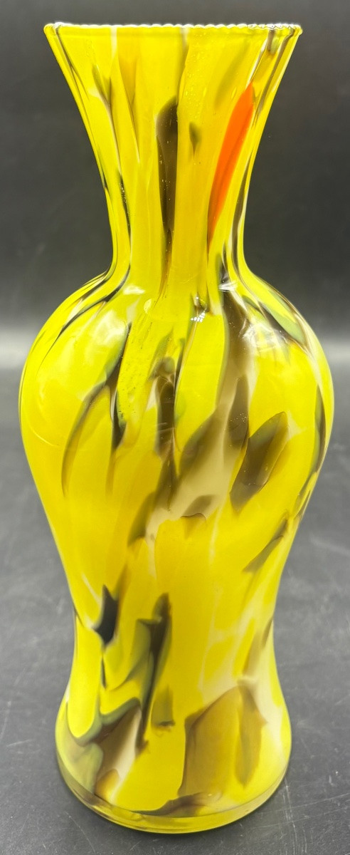 1920s Multi-layered Glass Vase, Pantin-photo-4