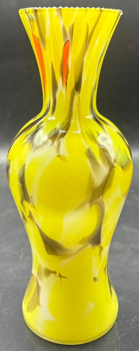 1920s Multi-layered Glass Vase, Pantin