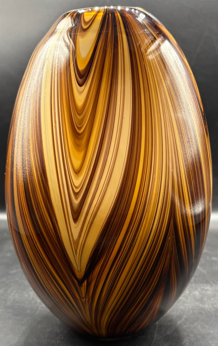 1950s/60s Missoni Multi-layer Vase Murano -photo-3