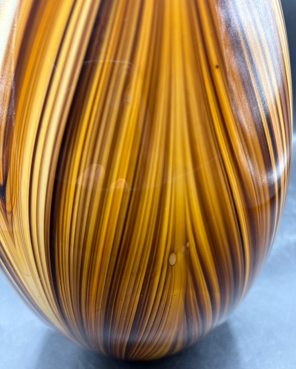 1950s/60s Missoni Multi-layer Vase Murano -photo-2