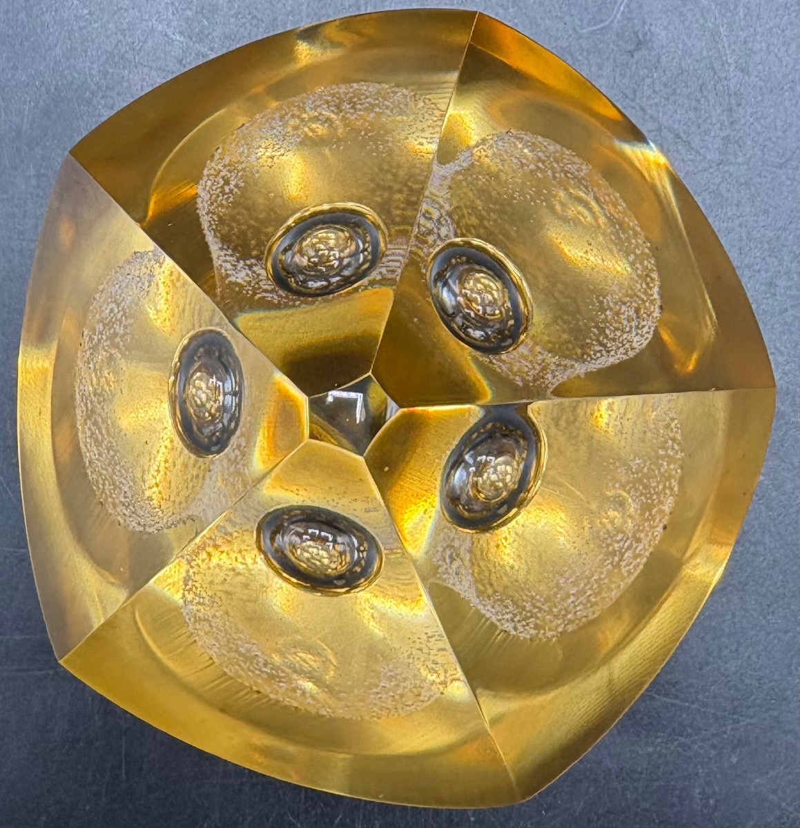Late 1970s Paperweight Ball By Olle Alberius - Orrefors - Sweden -photo-4