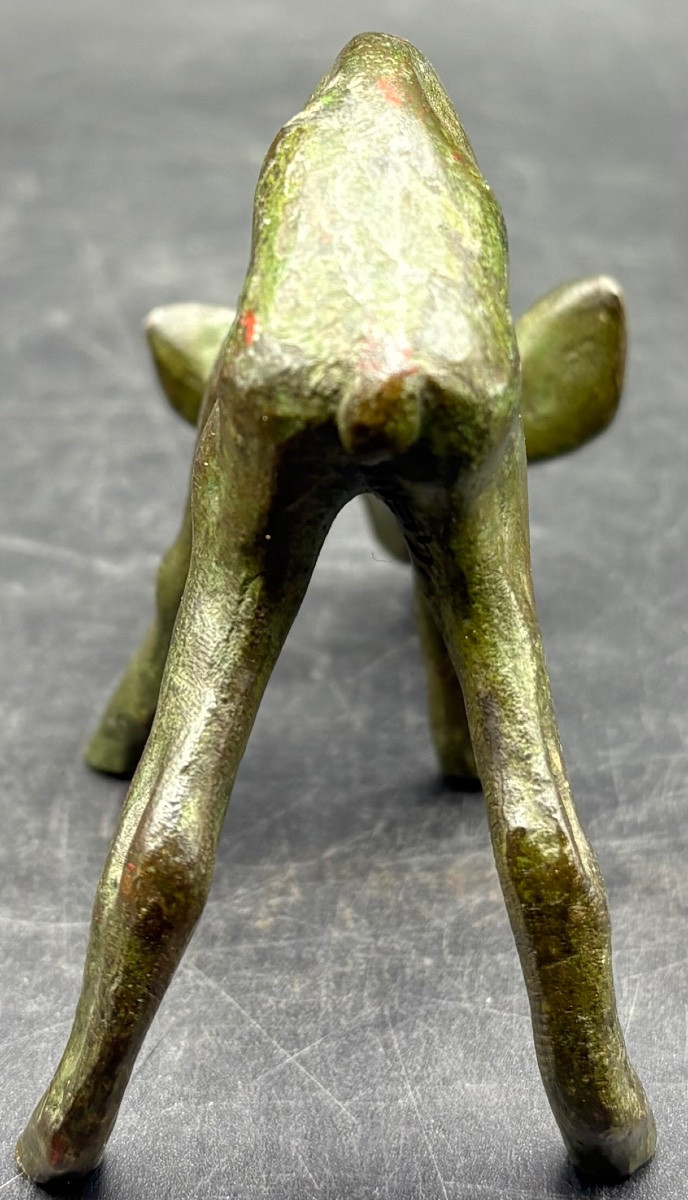 Patinated Bronze Figure From The 1900s/20s By Gent-photo-4