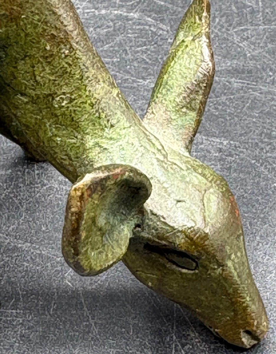 Patinated Bronze Figure From The 1900s/20s By Gent-photo-2