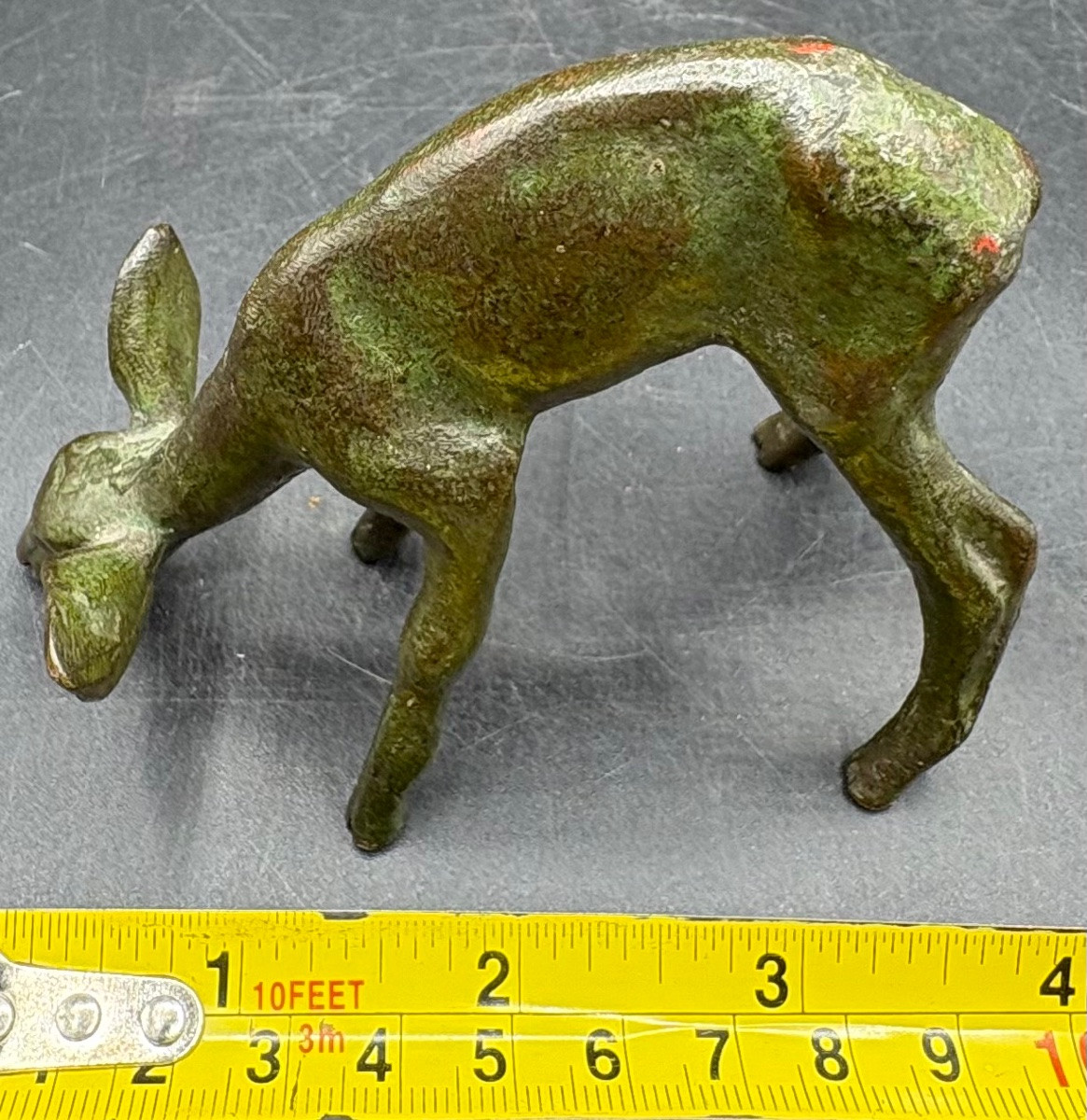 Patinated Bronze Figure From The 1900s/20s By Gent-photo-6