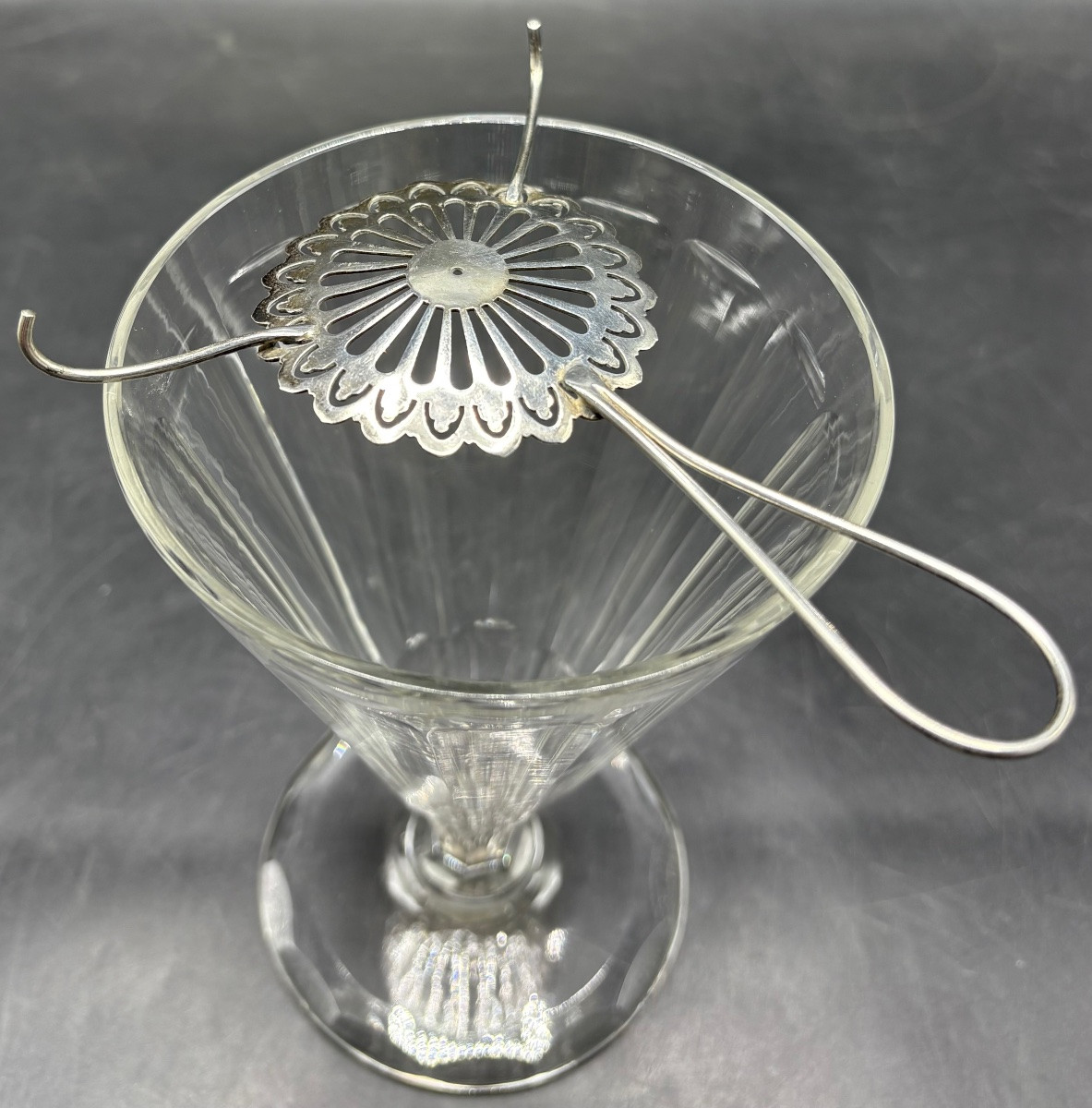 1900s French Silver-plated Absinthe Grill -photo-3