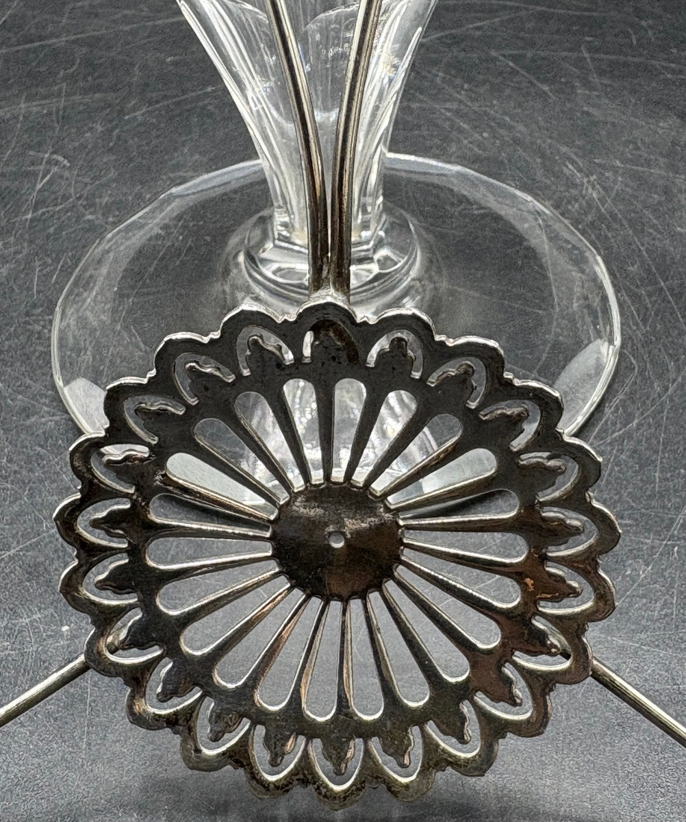 1900s French Silver-plated Absinthe Grill -photo-1