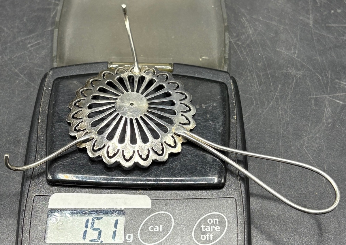 1900s French Silver-plated Absinthe Grill -photo-5