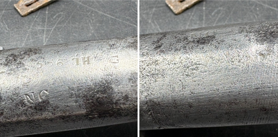 18th Century Pistol From The Southwest Walnut Chiseled Wrought Iron Solid Silver French -photo-1