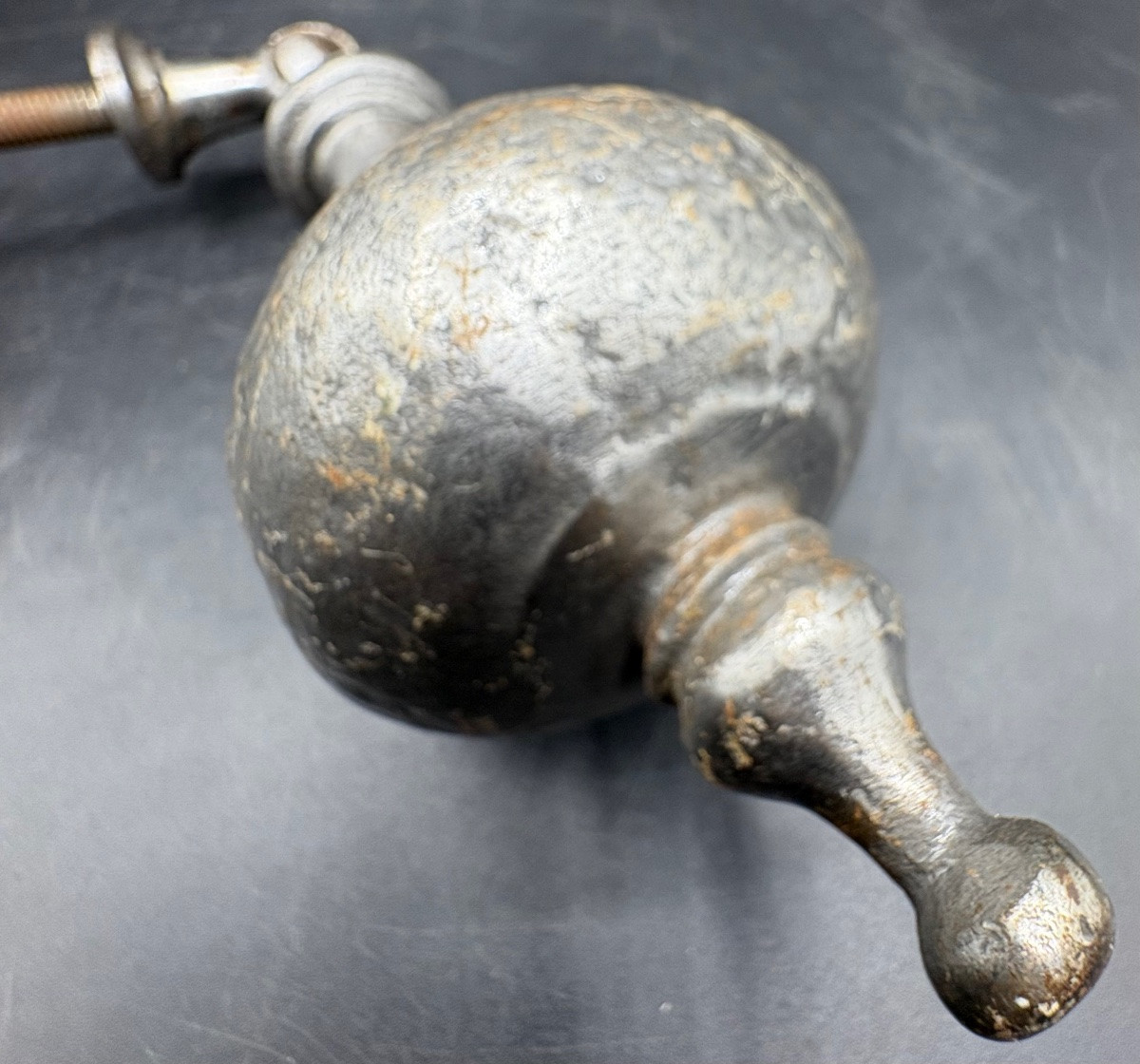 1860s/70s Cast Iron Door Knocker, Southwestern -photo-4
