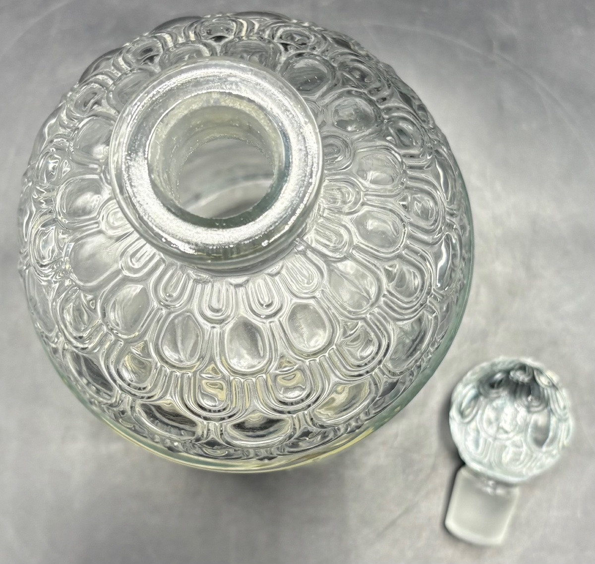 1940s/50s Guerlain Perfume Bottle For Le Coq Eau De Cologne-photo-2