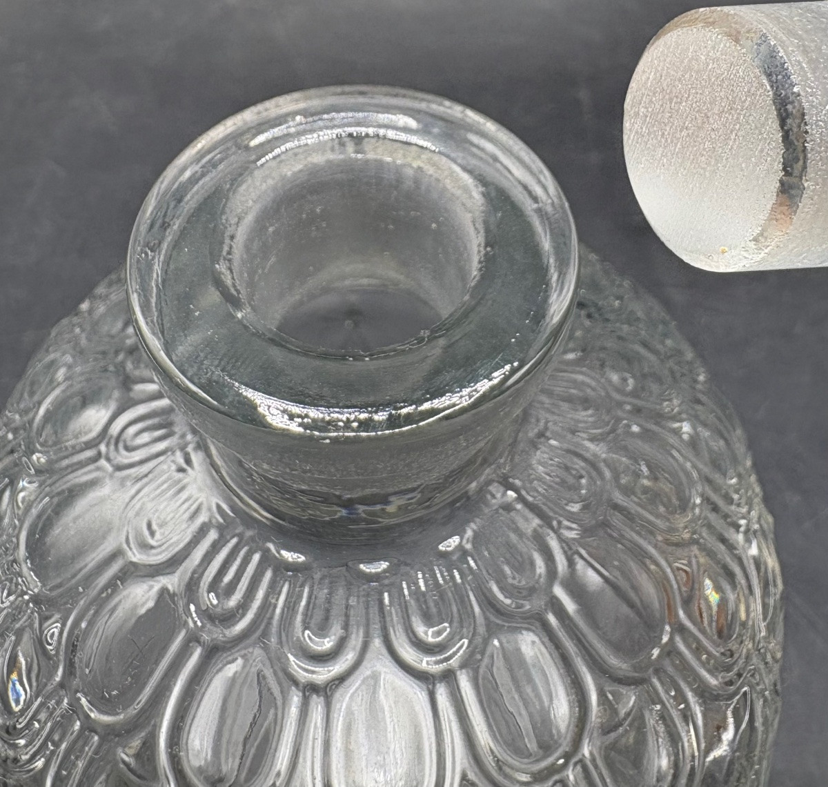 1940s/50s Guerlain Perfume Bottle For Le Coq Eau De Cologne-photo-4