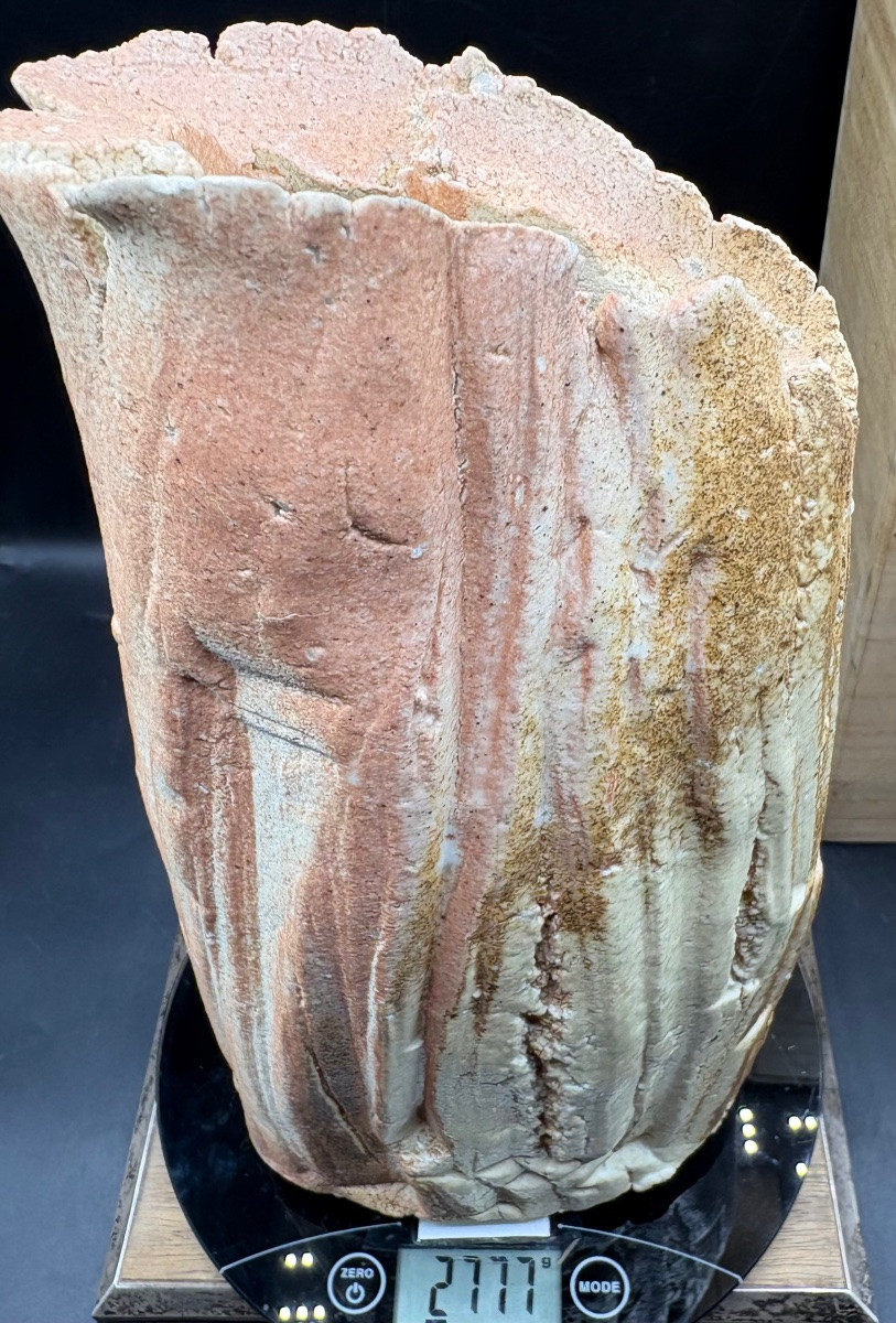 VASE EN TERRE CUITE ÉMAILLÉE DES ANNÉES 1950/60 JAPONAIS -photo-7