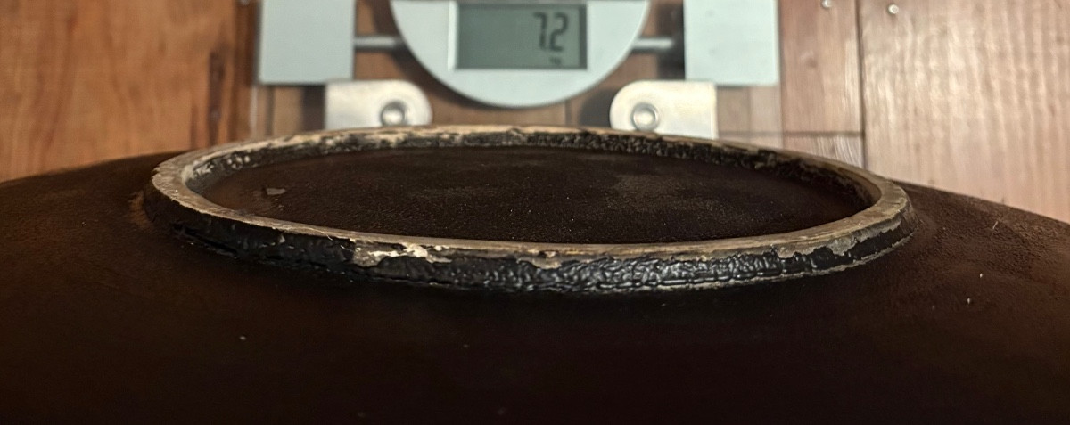 Very Large Glazed Ceramic Dish From The 1960s/70s Signed Bavent-photo-7