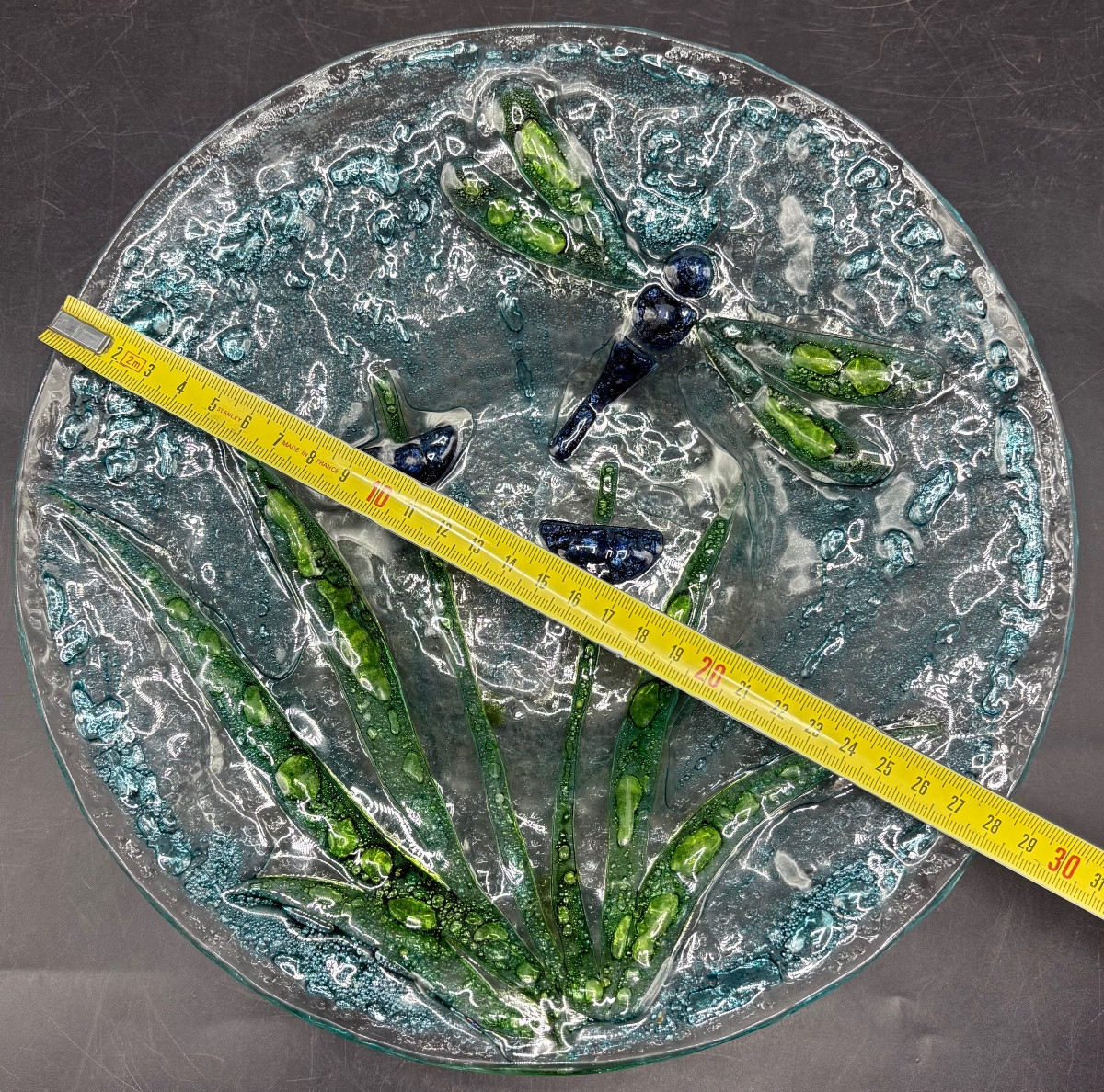 1970s/80s Murano Multi-layered Glass Bowl -photo-5