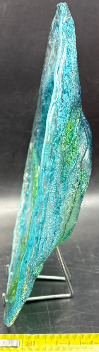 1970s/80s Murano Multi-layered Glass Bowl -photo-7