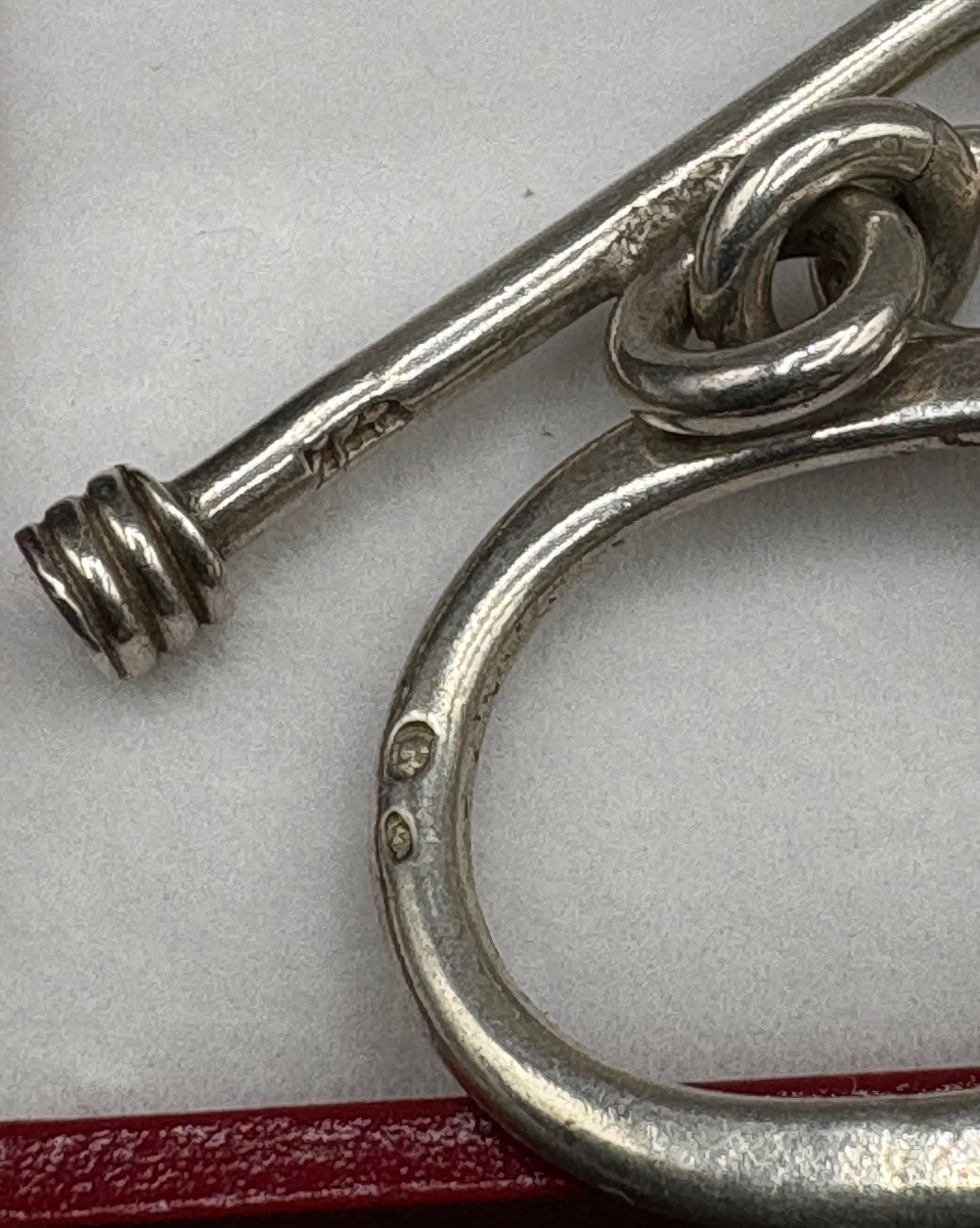 A 1980s French Sterling Silver Bracelet -photo-3