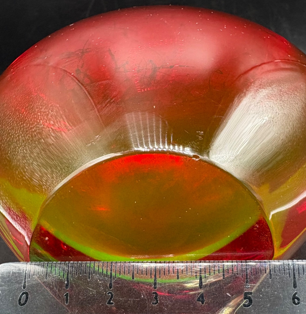 1950s/60s Sommerso Murano Multi-layered Glass Vase -photo-7