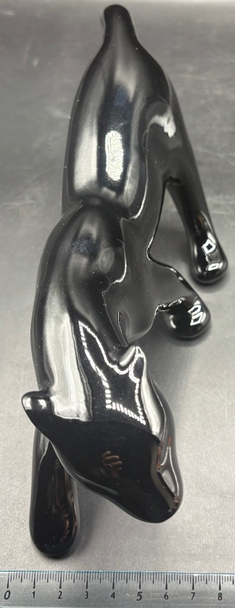 Glazed Terracotta Sculpture From The 1920s/30s, Technoslovakian-photo-6