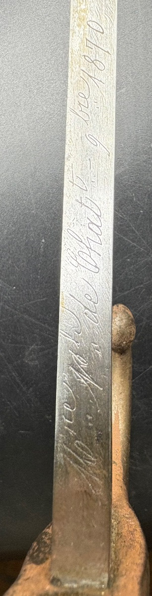 Saber Baoinette Of The Year 9 Bre 1870 Saint Etienne -photo-1