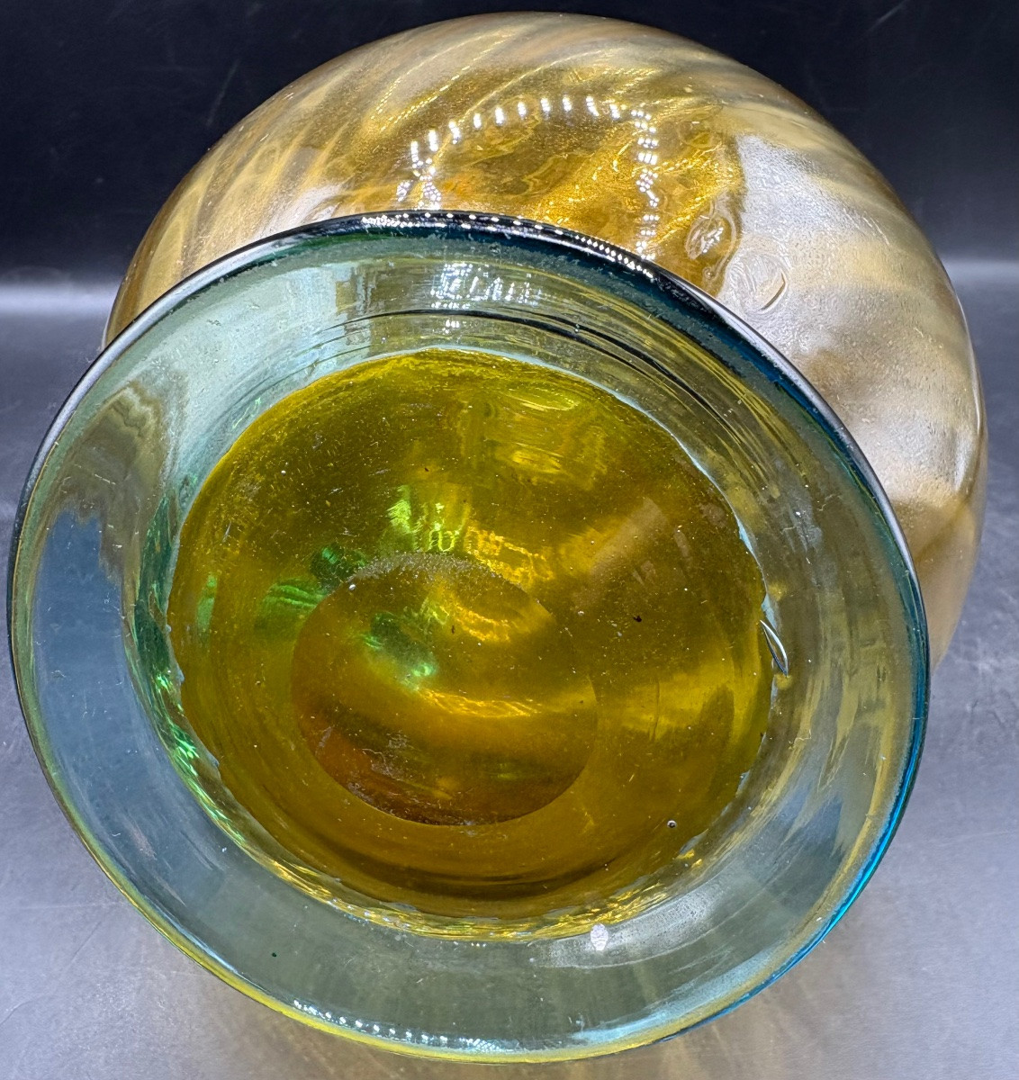 1920s George Sand Blown Glass Ewer-photo-2