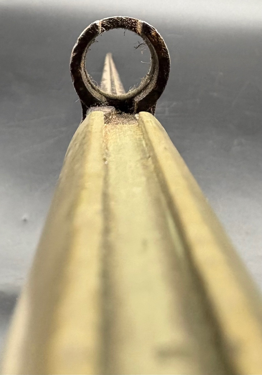 BAÏONNETTE EN ACIER ET BRONZE DU XIX ÈME LEBEL FRANÇAISE -photo-4