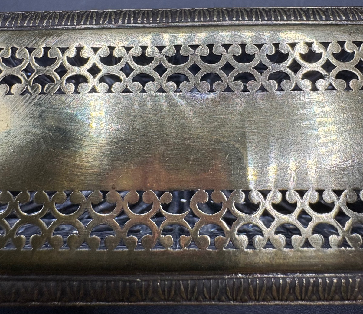 Molded Crystal Box From Le Creusot And French Vermeil Mounts From The Years 1819-1838-photo-4