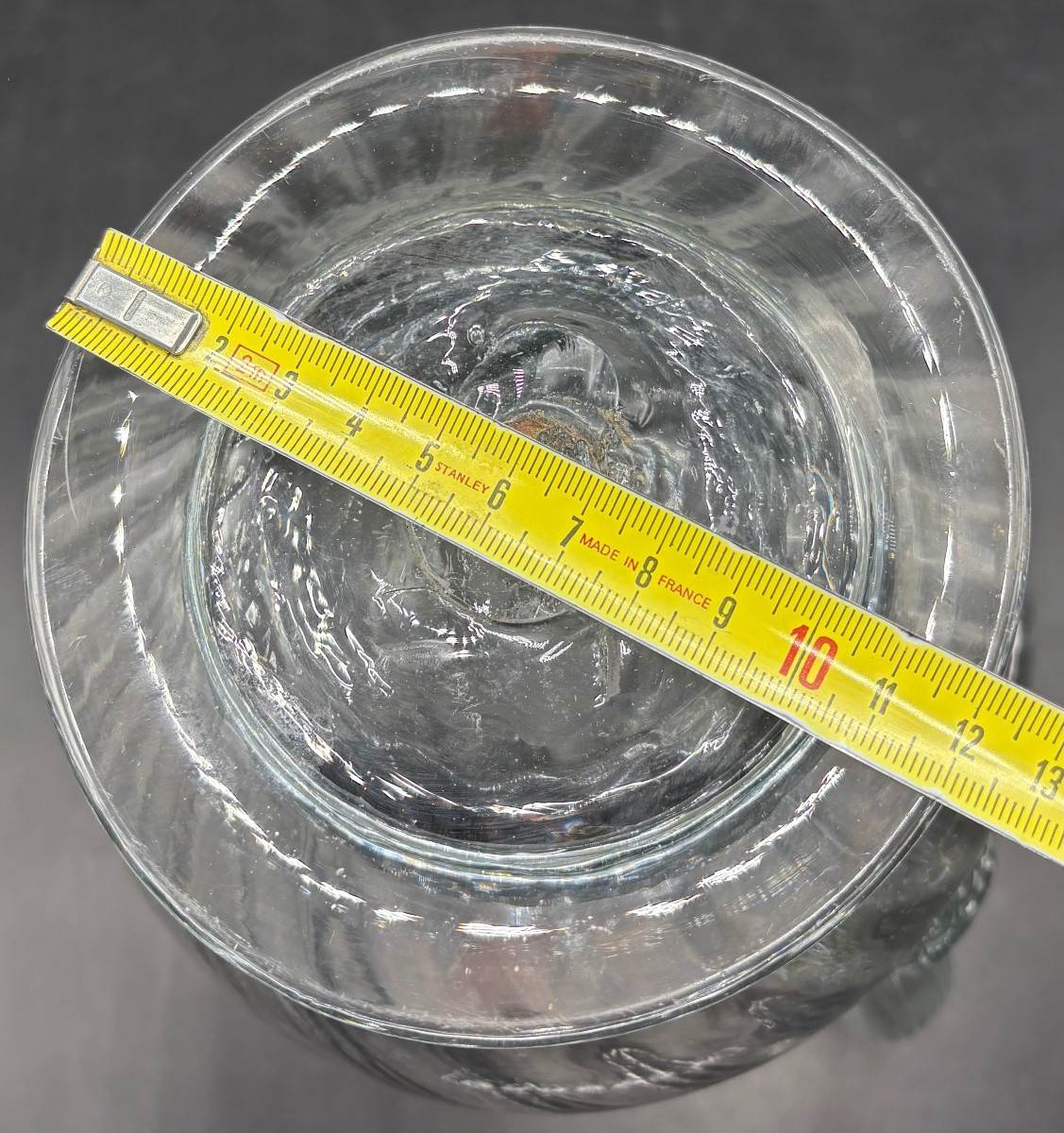 GROS BROC EN VERRE SOUFFLÉ ET APPLICATION DU XVIIIème  VERS 1770 FRANÇAIS -photo-7