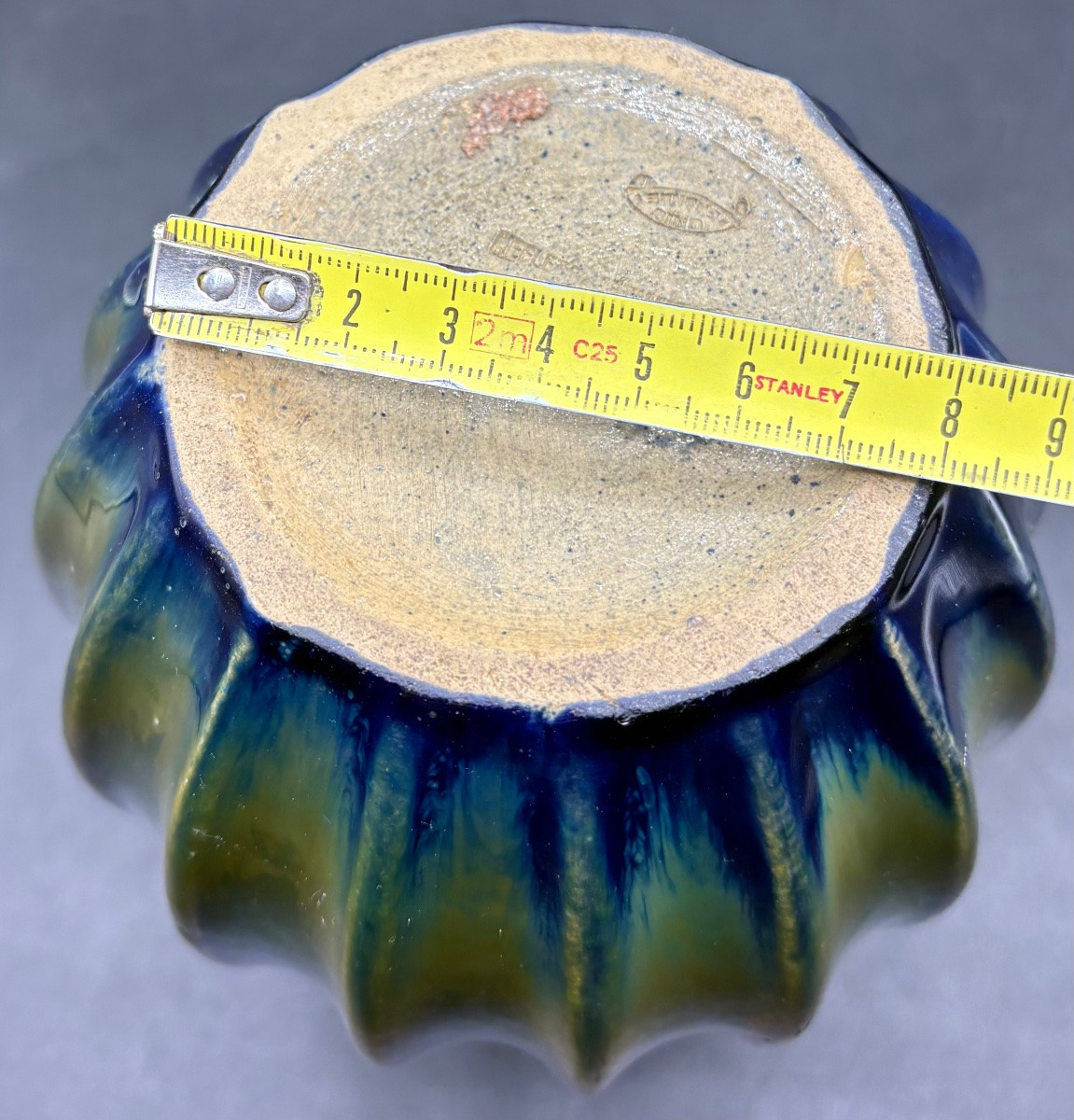 Glazed Terracotta Vase From The 1930s By Rembervillier-photo-6