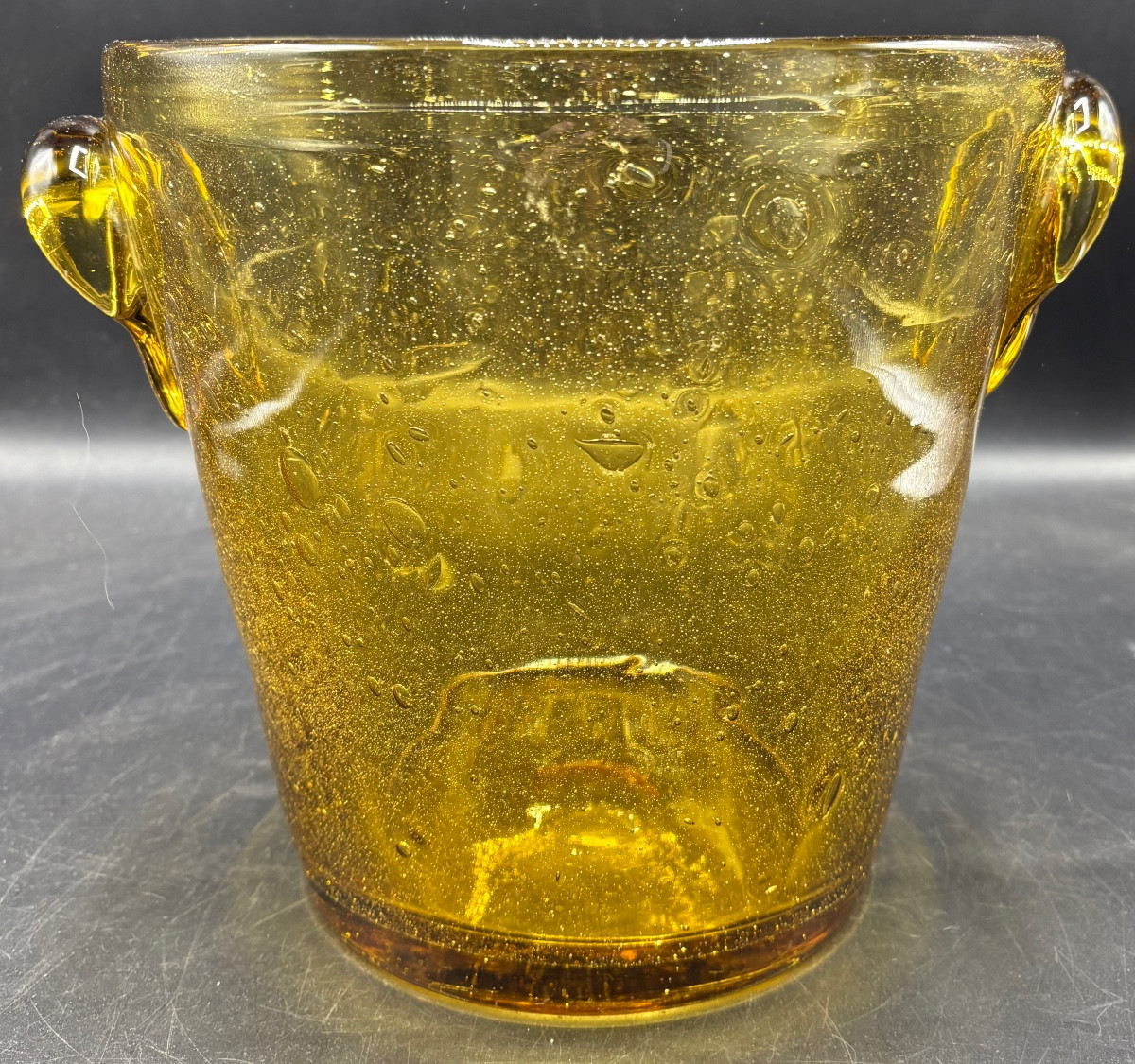 Very Large French Blown Crystal Champagne Bucket From The 1930s/40s 