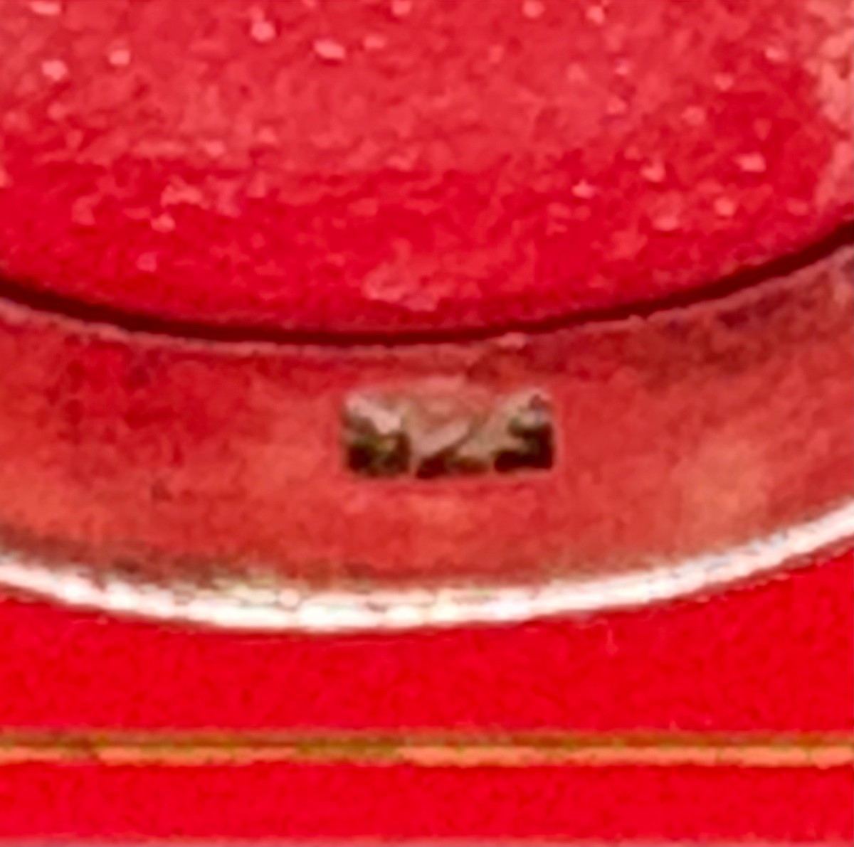 BAGUE JONC POUR HOMME À MIXTE EN ARGENT MASSIF ET TOURMALINE DES ANNÉES 1940 ÉTRANGER-photo-3