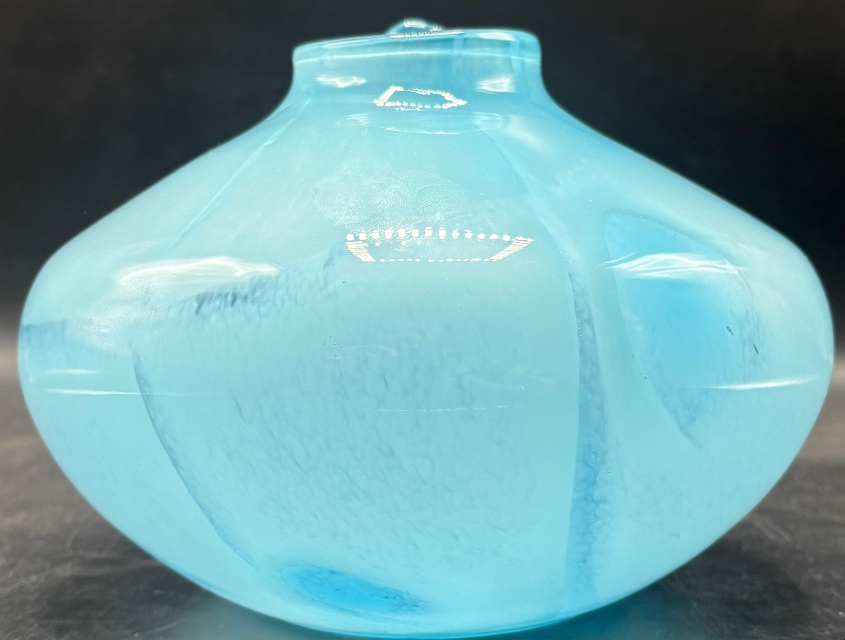 Multi-layer Blown Glass Vase From The 1950s European -photo-4