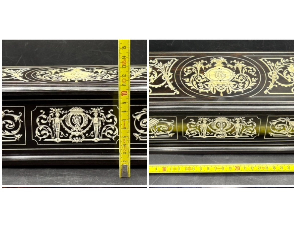 BOÎTE A GANTS EN ÉBÈNE MARQUETÉ D’IVOIRE FIN XIXème TAHAN-photo-6