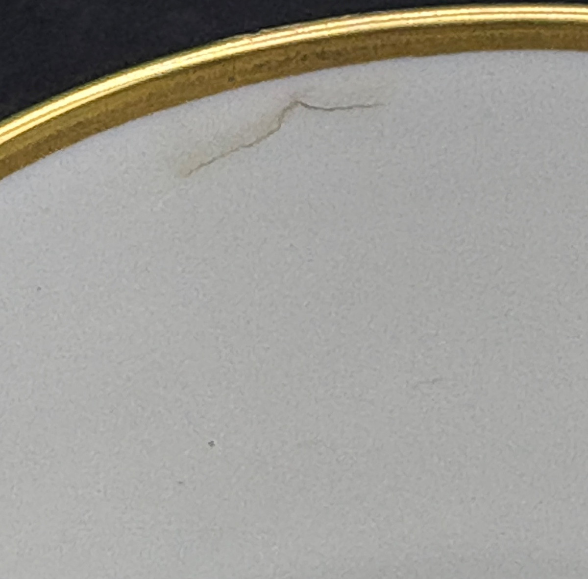 UN DÉJEUNER EN PORCELAINE ÉMAILLÉE PEINT ET DORÉ ET ARGENT MASSIF DES ANNÉES 1900 LIMOGES-photo-4