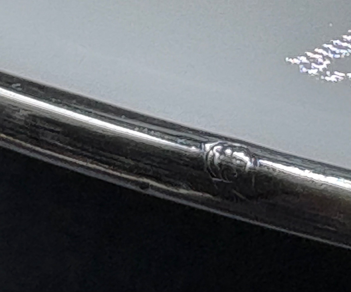 PLAT À TARTES OU DE PRÉSENTATION EN PORCELAINE ÉMAILLÉE CERCLÉE D’ARGENT MASSIF LIMOGES 1930-photo-4