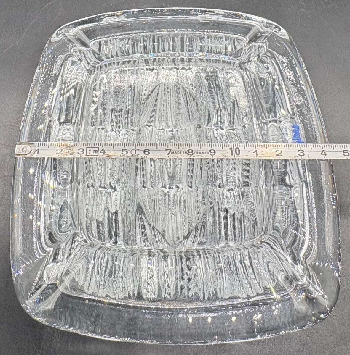 Molded Blown Glass Ashtray From The Nybro Glassworks By Paul Isling From The 1960s/70s-photo-4