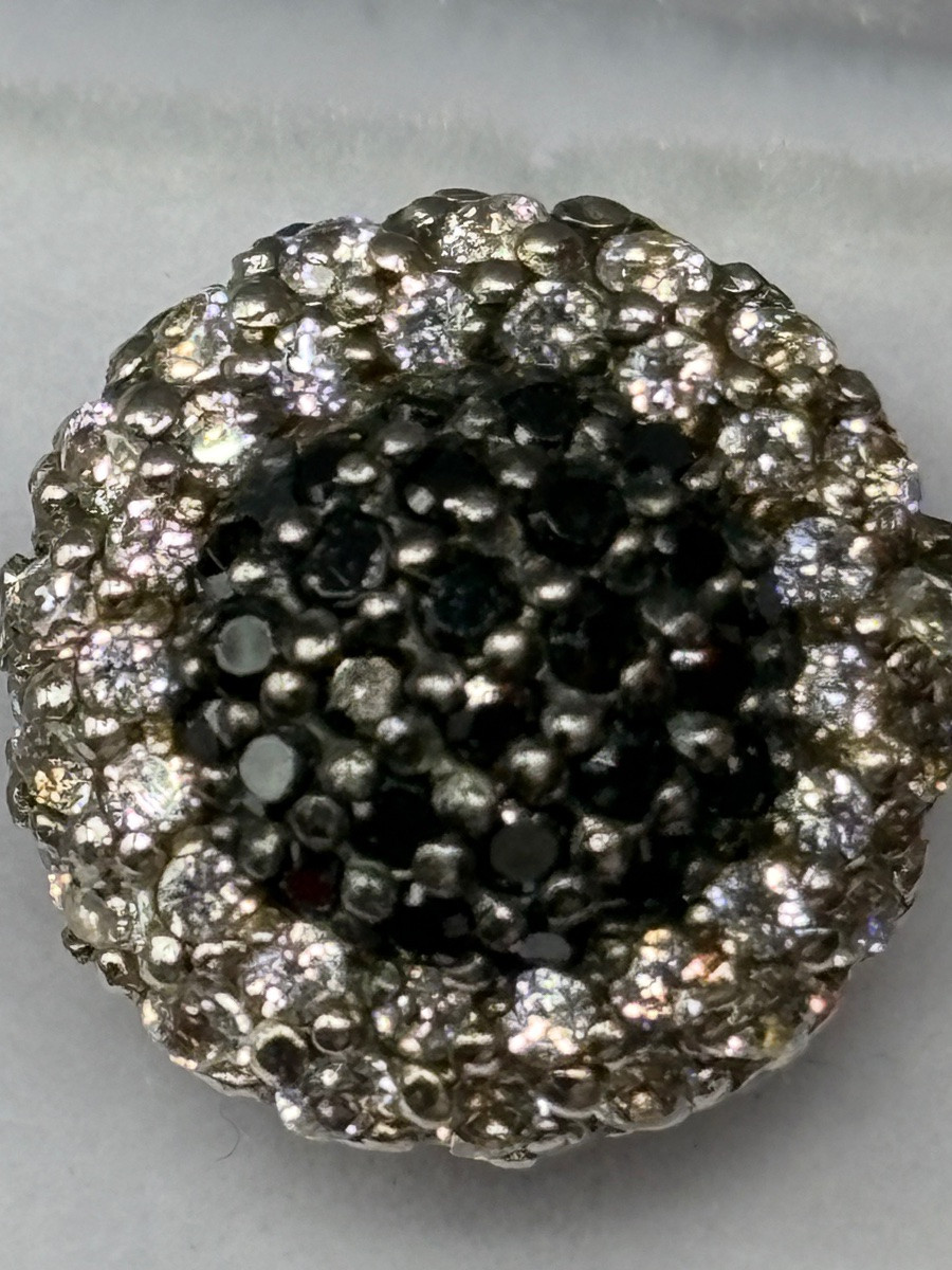 A Pair Of Solid Silver Earrings From The 1980s, French, By Société Mb-photo-2