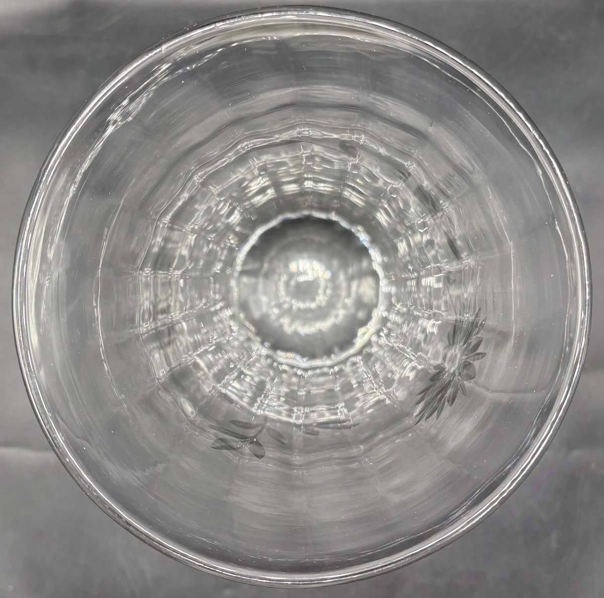 GRAND VASE EN CRISTAL SOUFFLÉ GRAVÉ A LA ROUE DES ANNÉES 1900 PAR SAINT LOUIS -photo-2