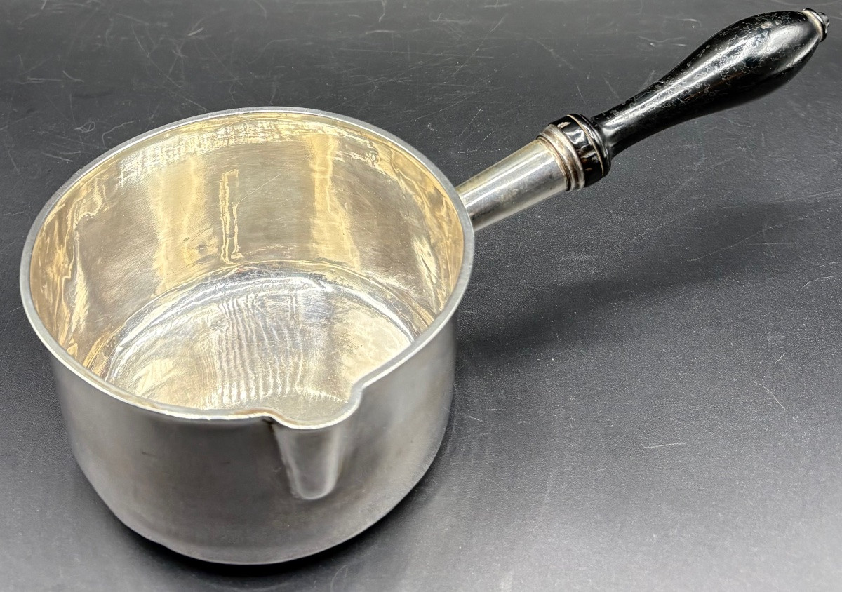 An Old Man's Silver Casserole 1819-1838 By Tonnelier-photo-4