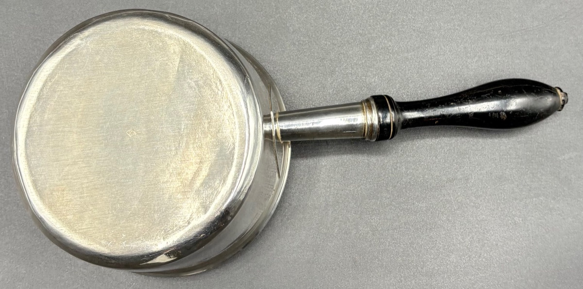 An Old Man's Silver Casserole 1819-1838 By Tonnelier-photo-2