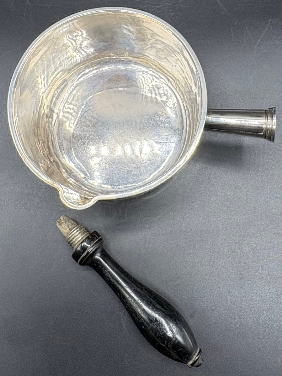 An Old Man's Silver Casserole 1819-1838 By Tonnelier-photo-3