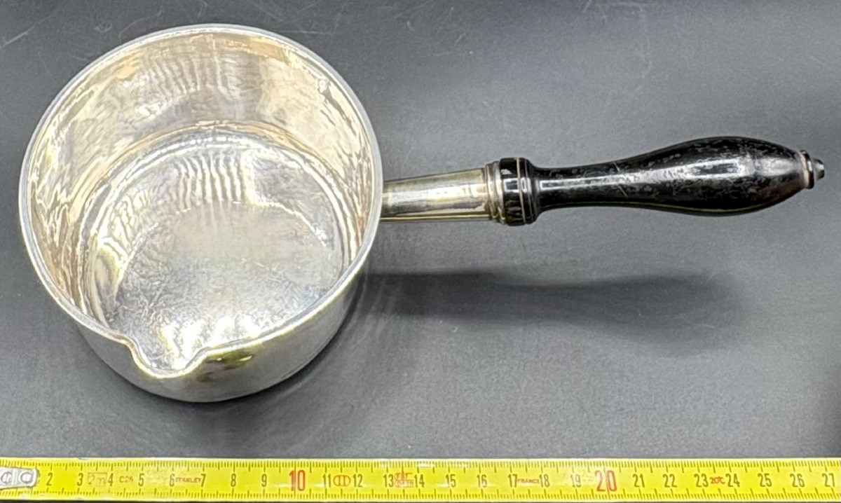 An Old Man's Silver Casserole 1819-1838 By Tonnelier-photo-6