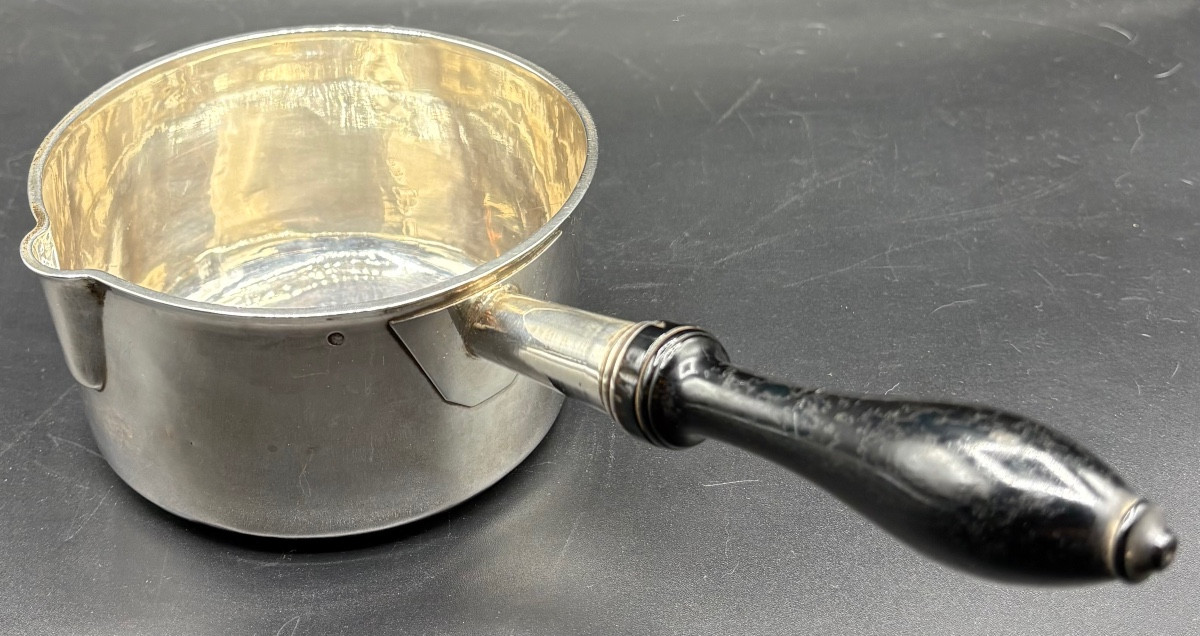 An Old Man's Silver Casserole 1819-1838 By Tonnelier