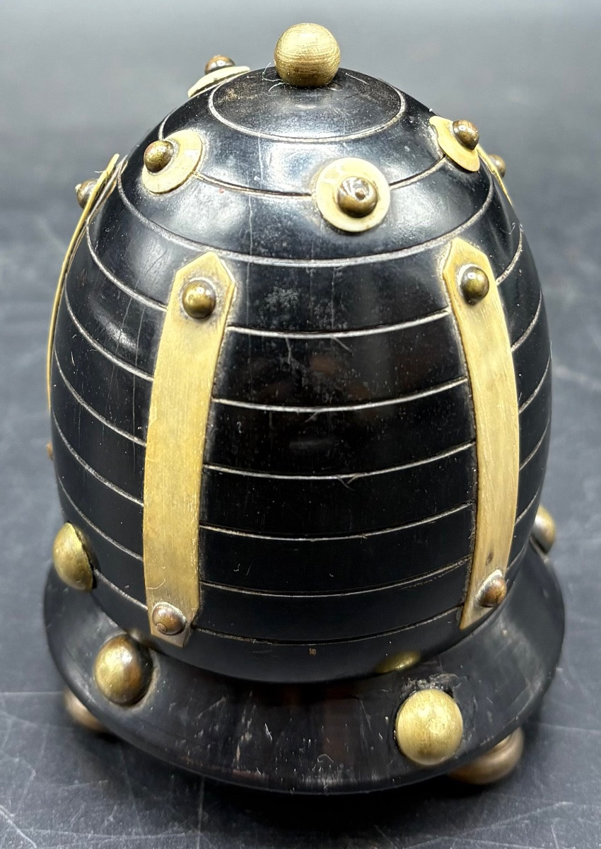 Late Nineteenth Century Ebony Bone Brass Pyrogen From The United Kingdom-photo-3