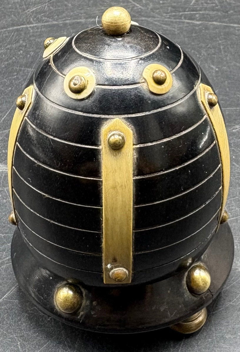 Late Nineteenth Century Ebony Bone Brass Pyrogen From The United Kingdom-photo-4